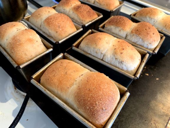なんで焼いた直後のパンに表面にバターを塗るの 効果は 天然酵母パン講師が解説します 天然酵母パン教室 ぱん蔵 東京 山梨
